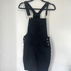 Black skirt overall